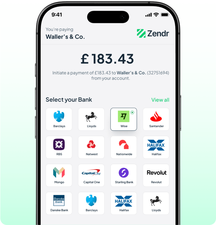 Bank Screen