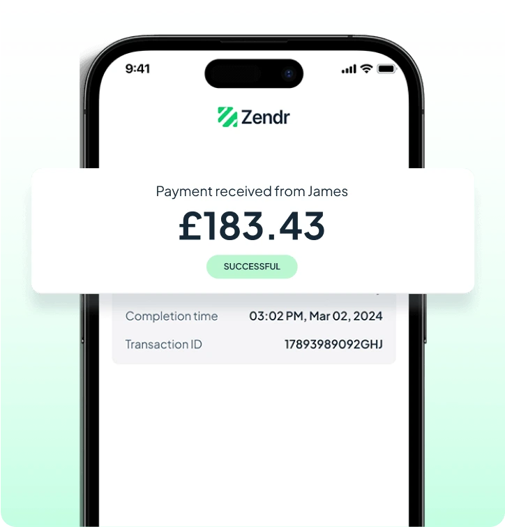 Receipt Screen