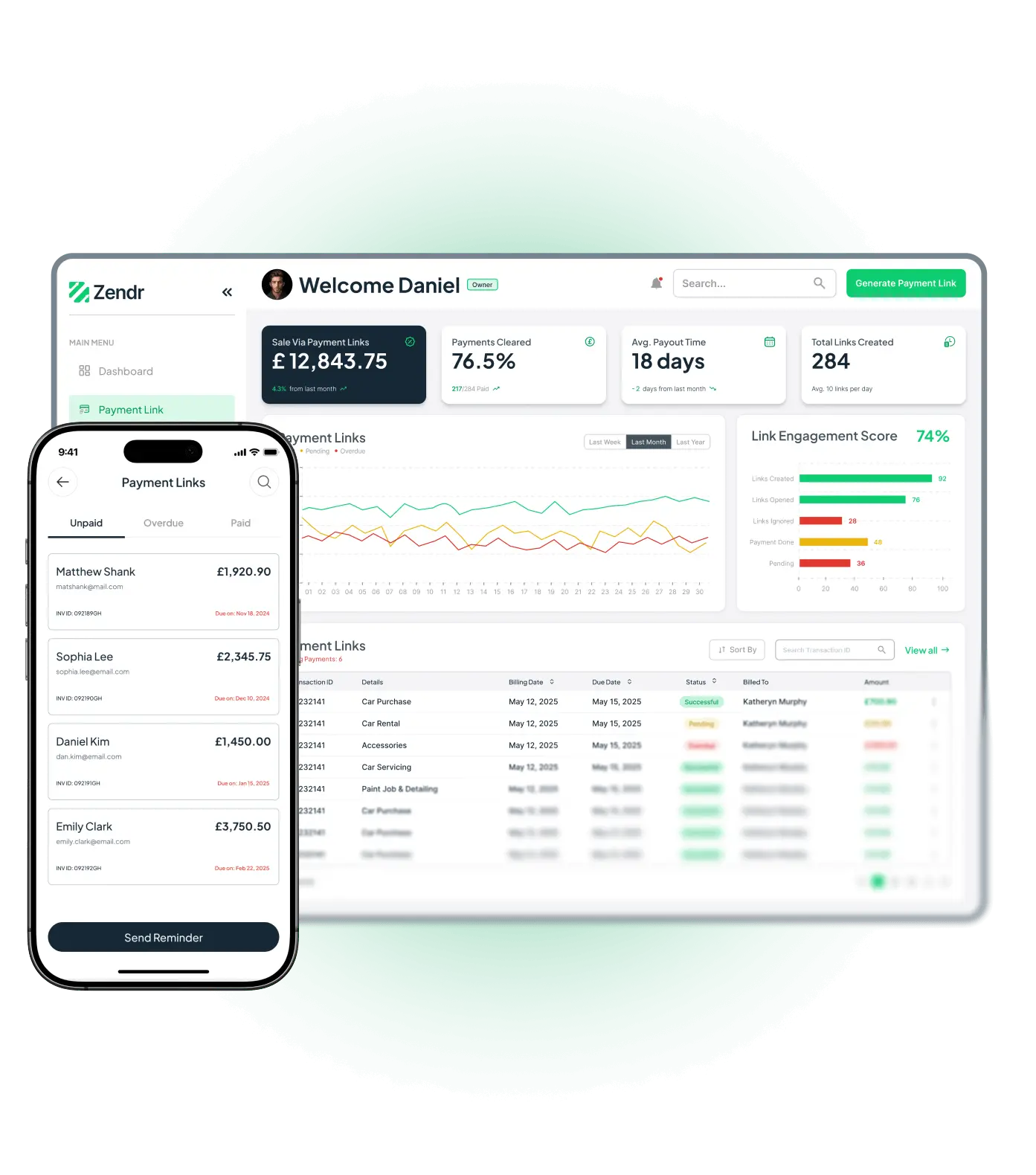Track & Confirm Payment