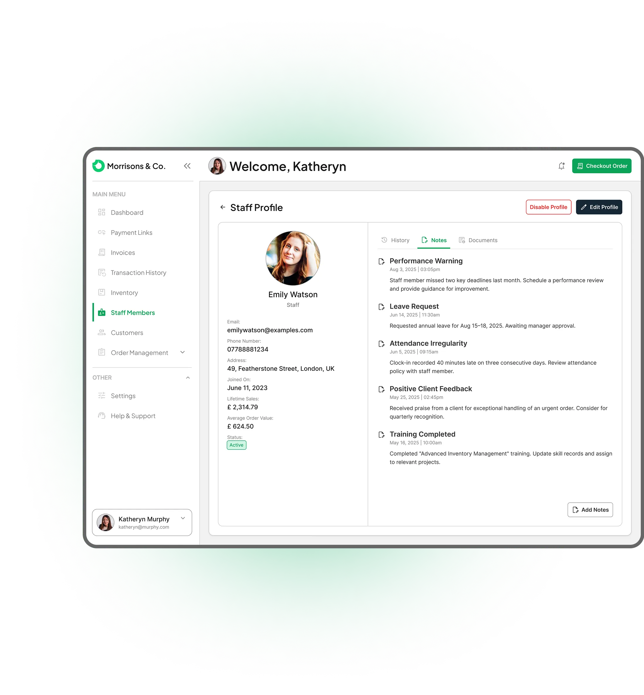 Track & Confirm Payment